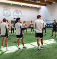  Foto: Divulgação - Legenda: Jogadores do Liverpool durante treinamento da equipe / Jogada10