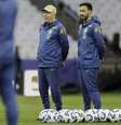 Carlo Ancelotti e Davide Ancelotti na Seleção Brasileira-  Foto: Rafael Ribeiro/CBF / Jogada10