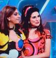 Cátia Fonseca e Fernanda Paes Leme foram eliminadas do Dança dos Famosos  Foto: Reprodução/TV Globo