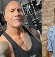 The Rock viraliza após perder 30 quilos para papel  Foto: Reprodução/Instagram @therock e X @StunnerNetwork
