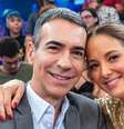 Com César Tralli no 'Jornal Nacional' após saída de William Bonner, Ticiane Pinheiro vai para a Globo e deixar a Record depois de 20 anos?.  Foto: Divulgação/TV Globo / Purepeople