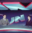 William Bonner e Lilian Witte Fibe na bancada do 'Jornal Nacional'  Foto: Divulgação/Rede Globo / Estadão