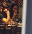 João Guilherme ao ser flagrado ao lado de Bruna Marquezine em restaurante   Foto: Thiago Martins / AgNews