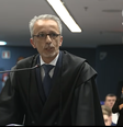 O advogado de Mauro Cid, Jair Alves Pereira, durante sessão de julgamento sobre a tentativa de golpe de Estado no qual seu cliente é réu   Foto: Reprodução: YouTube/STF