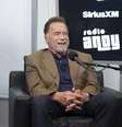 Ator Arnold Schwarzenegger durante entrevista  Foto: Noam Galai / Getty Images