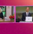 César Tralli conversa com Ana Maria Braga sobre ida para o 'Jornal Nacional''  Foto: Reprodução/TV Globo