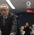 Jair Alves Pereira, um dos advogados de Mauro Cid, durante sustentação no STF  Foto: Reprodução/TV Justiça