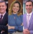 Tiago Scheuer, Roberto Kovalick, Natuza Nery, César Tralli e Rafael Colombo sobem um degrau no jornalismo do Grupo Globo  Foto: Reproduções/Divulgação TV Globo
