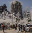O exército israelense atacou na sexta-feira, 5 de setembro, uma torre de edifícios na cidade de Gaza que Israel afirma querer conquistar.  Foto: AP - Yousef Al Zanoun / RFI