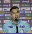Martinelli concedeu entrevista coletiva neste domingo –  Foto: Rafael Ribeiro / CBF / Jogada10