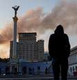 Rússia atingiu o distrito governamental de Kiev, próximo à emblemática Praça da Independência (Maidán)  Foto: Reuters / BBC News Brasil
