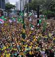 Ato pró-anistia na Avenida Paulista reúne 42,2 mil pessoas, calcula monitor da USP  Foto: Beatriz Araujo/Terra