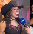Ana Castela perdeu o rebolado ao ser questionada sobre o romance com Zé Felipe.  Foto: Reprodução/Instagram, @cristiangomestv / Purepeople
