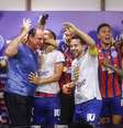  Foto: Rafael Rodrigues/EC Bahia - Legenda: Bahia conquistou a Copa do Nordeste 2025 ao vencer o Confiança, da Sergipe / Jogada10