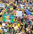 Ato pró-anistia na Avenida Paulista reuniu 42,2 mil pessoas nesse domingo, 7, segundo cálculo de monitor da USP  Foto: Beatriz Araujo/Terra