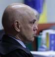 Ministro Alexandre de Moraes durante o julgamento da Ação Penal 2668 (03/09/2025)  Foto: Reprodução/Rosinei Coutinho/STF