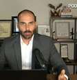 Eduardo Bolsonaro está nos Estados Unidos desde o início de 2025  Foto: Reprodução/Poder360