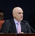 Ministro Alexandre de Moraes, do Supremo Tribunal Federal, durante o julgamento da Ação Penal 2.668, que apura tentativa de golpe de Estado  Foto: Divulgação/Rosinei Coutinho/STF