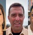 Daniela Lima, Rodrigo Bocardi e Basília Machado fizeram a transição da TV para a internet  Foto: Reprodução