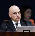 Ministro Alexandre de Moraes no julgamento da trama golpista no STF  Foto: Rosinei Coutinho/STF
