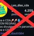 Segundo a polícia, perfil difamava moradores e jovem pedir dinheiro para apagar postagens   Foto: Divulgação/PCMG