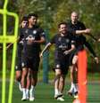  Foto: Divulgação - Legenda: Jogadores do Manchester City durante treinamento da equipe / Jogada10