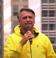 O ex  Foto: presidente Jair Bolsonaro (PL) discursa durante ato pela anistia na avenida Paulista, em São Paulo -  Reprodução/YouTube Silas Malafaia Oficial / Perfil Brasil