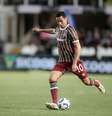 Ganso em ação pelo Fluminense contra o Santos –  Foto: Marcelo Gonçalves/ Fluminense / Jogada10