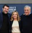 Salvini, Meloni e Tajani, respectivamente, passam a ter segurança reforçada após morte de Kirk  Foto: ANSA / Ansa - Brasil
