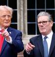 Trump encerrou visita ao Reino Unido  Foto: ANSA / Ansa - Brasil