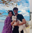 Casal surdo adotou Zoki, cãozinho que também não escuta  Foto: Arquivo pessoal/Jean Fenato