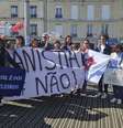 Brasileiros de Paris realiizaram ato em apoio à mobilização nacional contra a anistia e a PEC da Blindagem neste domingo, 21 de setembro de 2025.  Foto: © Arquivo Pessoal/Arnaud Gaudin / RFI