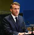 Emmanuel Macron durante discurso nas Nações Unidas em 22 de setembro de 2025.  Foto: © Angela Weiss / AFP / RFI