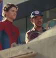 Tom Holland durante filmagens de 'Homem-Aranha: Um Novo Dia'  Foto: Reprodução/IMDb