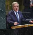 Guterres durante abertura da 80ª Assembleia Geral da ONU nesta terça  Foto: ANSA / Ansa - Brasil