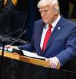 O presidente dos Estados Unidos, Donald Trump, durante discurso na Assembleia Geral da ONU, em 23 de setembro de 2025.  Foto: AP - Evan Vucci / RFI