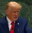 ONU culpa equipe de Trump por falha em escada rolante  Foto: 