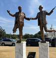 Monumento estava próximo do Congresso do Estados Unidos, em Washington  Foto: ANSA / Ansa - Brasil