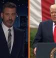 Jimmy Kimmel e Trump.  Foto: Reprodução/Redes sociais / Portal de Prefeitura