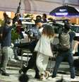 Vale Tudo: gravações de cena de morte de Odete Roitman têm início no Rio   Foto: THIAGO MARTINS/AgNews