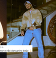 Zé Felipe 'mostra dedo do meio' para fã que criticou gingado do cantor  Foto: Reprodução/Instagram @zefelipe e @seu.sertanejo