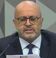 Antonio Carlos Camilo Antunes, conhecido como "Careca do INSS", durante depoimento na CPMI  Foto: Reprodução/TV Senado