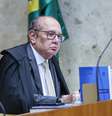 Ministro Gilmar Mendes no plenário do Supremo Tribunal Federal (STF)  Foto: Antonio Augusto/STF