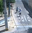 Câmeras registraram suspeitos durante ataque em escola de Sobral  Foto: Reprodução