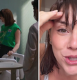 Atriz que interpreta a Solange foi nas redes sociais desmentir a suposta gafe na novela  Foto: Reprodução/Rede Globo/Instagram @alicewegmann