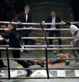 Wanderlei Silva foi nocauteado durante duelo com Popó  Foto: Reprodução/Globo