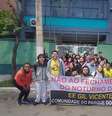 Estudantes da Escola Estadual Gil Vicente, Parque do Lago, zona sul de São Paulo. Escola terá turmas fechadas dez anos depois de ocupação.  Foto: Arquivo pessoal