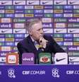 Carlo Ancelotti convoca a Seleção Brasileira para Copa  Foto: Rafael Ribeiro/CBF