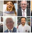 Da esquerda para direita: André do Prado, Erika Hilton, Geraldo Alckmin, Gilberto Kassab, Guilherme Derrite, Márcio França, Ricardo Nunes e Tarcísio de Freitas  Foto: Reprodução/Instagram