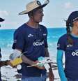 Heloisa Schurmann, Wilhelm Schurmann e Erika Cembe Ternex: Voz dos Oceanos nas Bahamas  Foto: Divulgação
